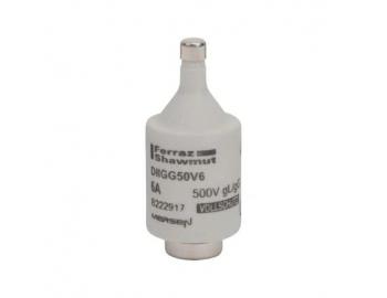 Pojistkov vloka Mersen B222917, velikost DII gG, 6A, 500V - zelen