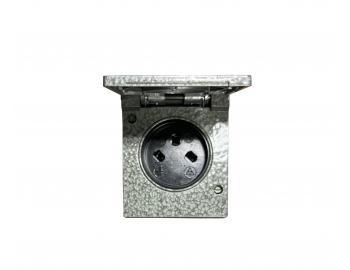 Z�suvka s ploch�mi kontakty jednon�sobn� kovov� ABB C1, IP44, 110 V - �ed�