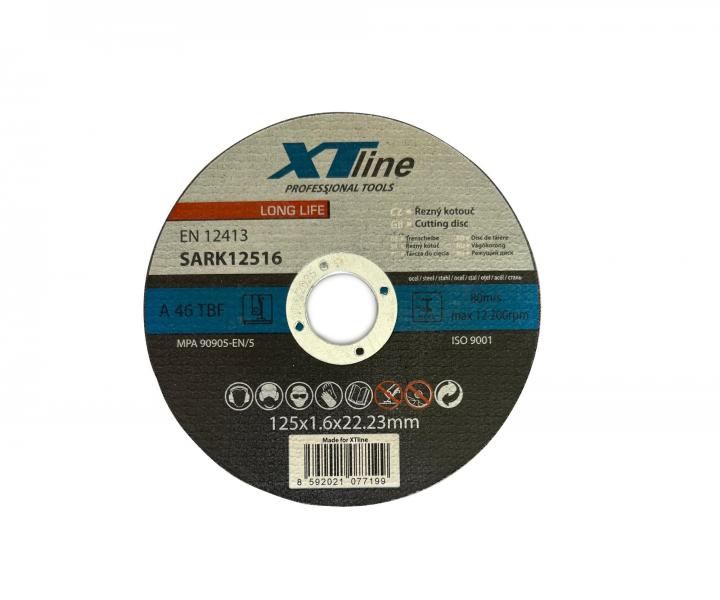 ezn kotou na ocel XTline Sark 12516, 125 x 1,6 x 22,2