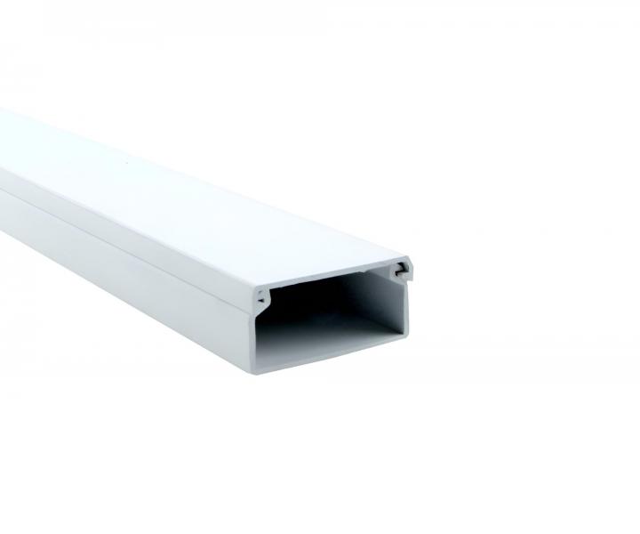 Li�ta na kabely Malpro, 40x20, b�l� - 1 m