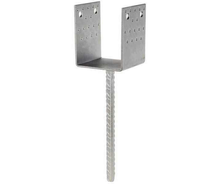 Kotevn patka do betonu U 100x100x125mm, M16, zinek