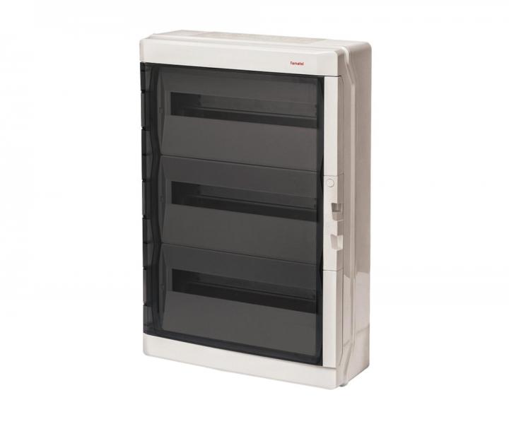 Rozvodnice na omtku Famatel Acqua Plus 39054 IP65 54 modul (3x18) 639x430x160 mm