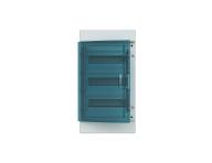 Rozvodnice nstn, 36 Modul (12x3), plastov prhledn dvka, kryt IP65, ada Mistral65, vetn svorek N+PE (21 + 21) ABB 1S
