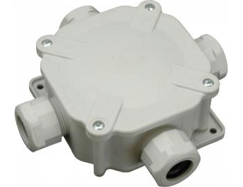 Krabicov rozvodka plastov, 4-plov, ed SEZ 6455-26 P/2