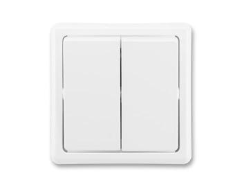 Pepna dvojit stdav, azen 6+6 ABB Classic 3553-52289 B1 - jasn bl