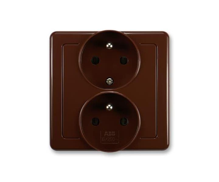 Zsuvka dvojnsobn polozaputn s ochrannmi kolky ABB Swing 5512G-C02249 H1 - hnd