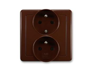 Zsuvka dvojnsobn polozaputn s ochrannmi kolky ABB Swing 5512G-C02249 H1 - hnd
