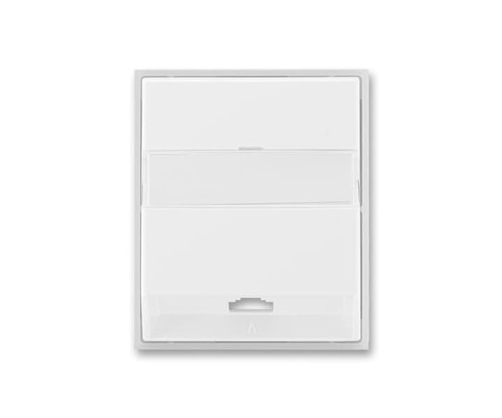 Kryt zsuvky telefonn, jednonsobn (pro pstroj 5013U) ABB Element 5013E-A00213 01 - bl/ledov bl