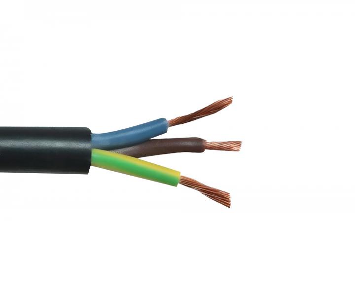 Kabel H05RR-F 3x1,5 Prysmian, ern
