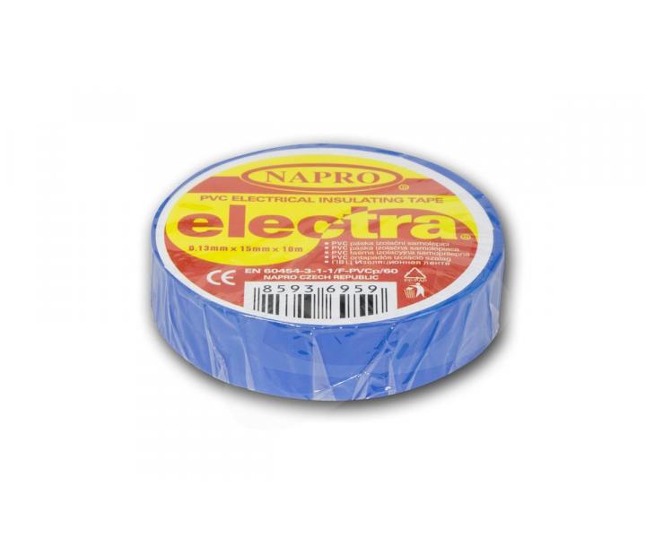 Izolan pska Napro electra PVC 0,13 mm x 15 mm x 10 m, modr