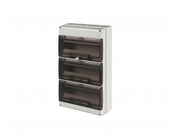 Rozvodnice na omtku Scame Domino 672.5048 IP66, 48 modul, 328x550x140 mm