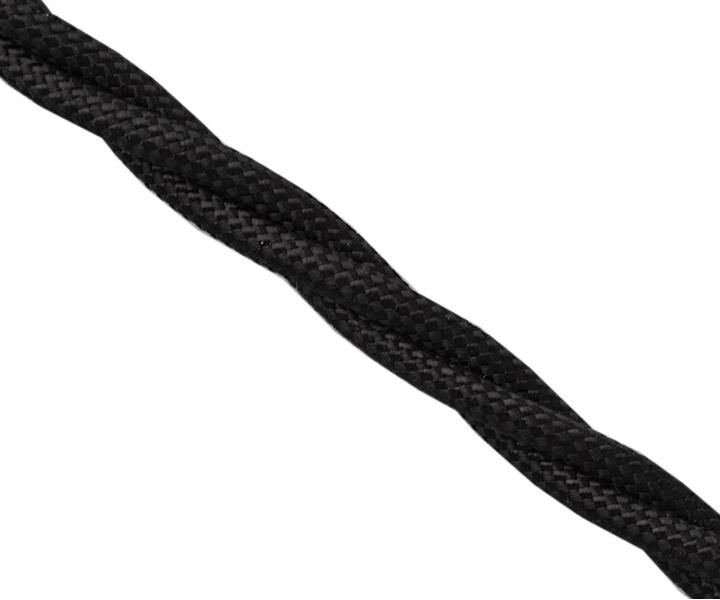 Kabel spltan 3Gx0,5 Precon, opeden jednotliv vodie, ern - 1 metr