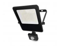 LED reflektor s pohybovm idlem Emos Visio ZS2943, IP54, 50 W, ern, neutrln bl