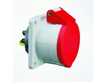 Zsuvka vestavn 16A 5p 400V IP44 6h Quick-Connect Bals 132001