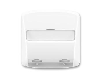 Kryt zsuvky telefonn, dvojnsobn (pro pstroj 5013U) ABB Tango 5013A-A00215 B - bl