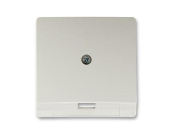 Kryt zsuvky telefonn, jednonsobn (pro pstroj 5013U) ABB Swing 5013G-A00213 S1 - svtle ed