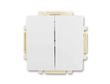 Pepna sriov, azen 5, s krytem ABB Swing 3557G-A05340 B1 - jasn bl