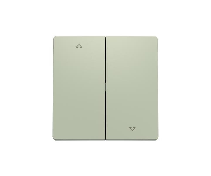 Kryt spnae aluziovho dlen, s potiskem ABB Zoni 3559T-A00662 243 - olivov