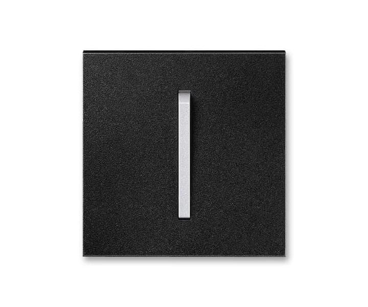 Kryt spnae jednoduch s pkou ABB Neo 3559M-A00651 74 - onyx/titanov