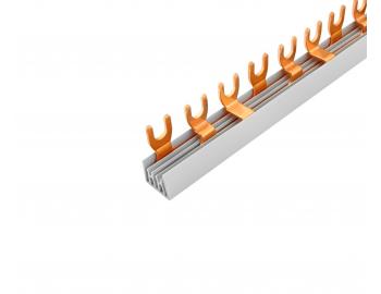 Propojovac lita HONI G-3L-1000-10, 3 fze, 63 A, rozte 17,8 mm, vidlika - 1 m