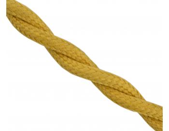 Kabel spltan 2x0,5 Precon, opeden jednotliv vodie, zlat