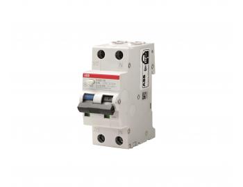 Chrni s jistiem Compact 1+N ABB DS201 B16 A30, 16A, charakteristika B, 30mA, A, 6kA
