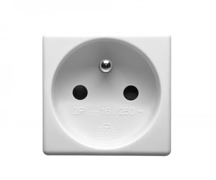 Zsuvka Gewiss GW20207, IP41, 250 V, 16 A - bl