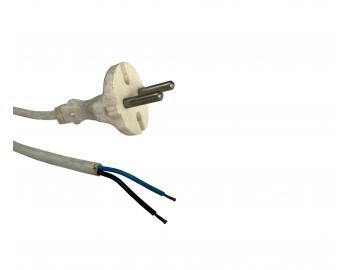 Flexo PVC ra 862071-3-1/2.10, 2x0,75, rovn vidlice, bl, 2,10 m - II. jakost - popinn