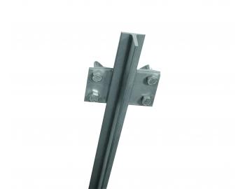 Zemnc ty s profilem "T" Kovoblesk ZTT, se svorkou SR03K - 2 m