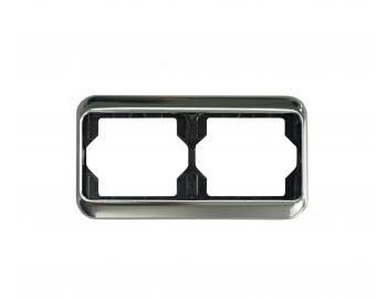 Rmeek dvojnsobn, vodorovn ABB Alpha Nea 1754-0-3229 - chromov