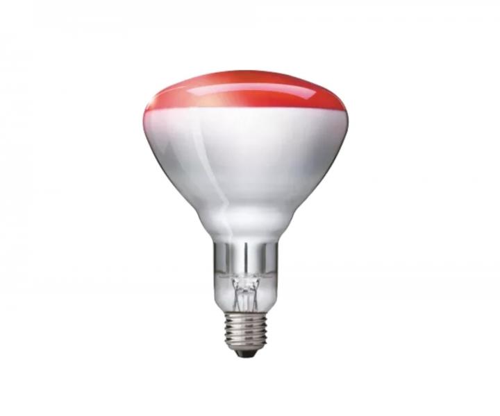 Infrarovka Philips BR125 IR, E27, 150 W, erven