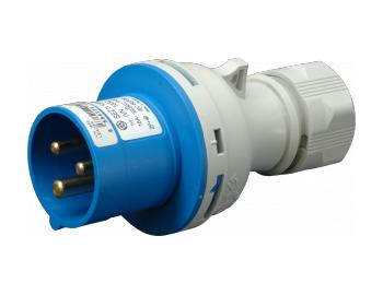 Vidlice prmyslov 230 V, IP 54, 16 A, 3-pl SEZ IVN 1632
