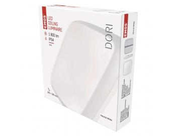 LED pisazen svtidlo Dori, tvercov bl 18W neut.b.,IP54 Emos ZM4313