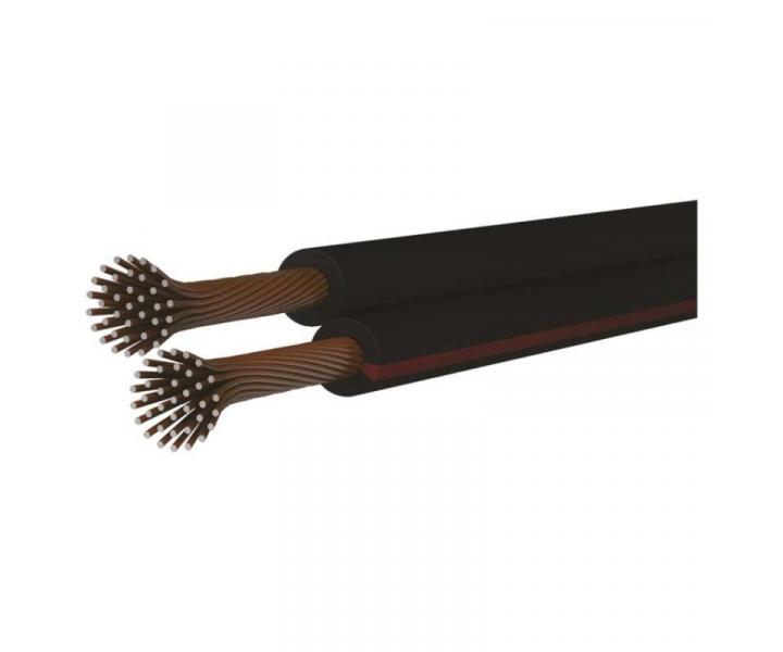 Dvojlinka ECO 2x0,5mm, erno/rud Emos S8253 - 1 metr