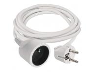 Prodluovac kabel 3 m / 1 zsuvka / bl / PVC / 1 mm2 Emos P0113