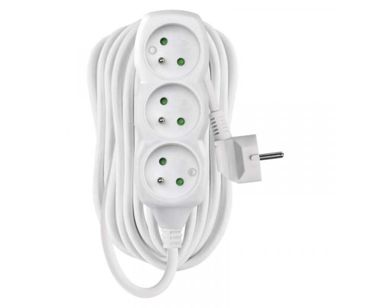 Prodluovac kabel 10 m / 3 zsuvky / bl / PVC / 1 mm2 Emos P0310