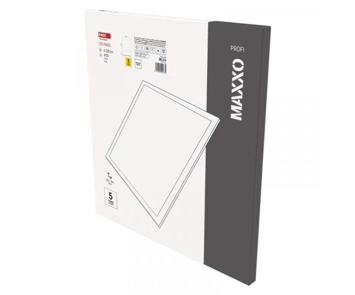 LED panel MAXXO 6060, tvercov vestavn bl, 36W neutrln bl Emos ZB1214
