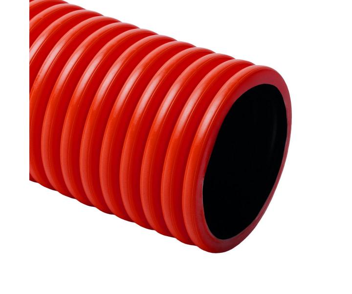 Tuh dvoupl᚝ov korugovan bezhalogenov chrnika Kopodur pr. 50 mm, erven Kopos KD 09050_BC