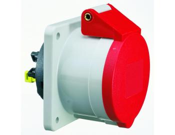 Zsuvka vestavn 32A 4p 400V IP44 6h Quick-Connect Bals 13710