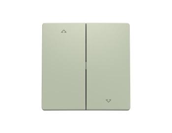 Kryt spnae aluziovho dlen, s potiskem ABB Zoni 3559T-A00662 243 - olivov