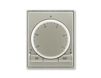 Termostat univerzln s otonm nastavenm teploty (ovl. jednotka) ABB Time 3292E-A10101 32 - starostbrn
