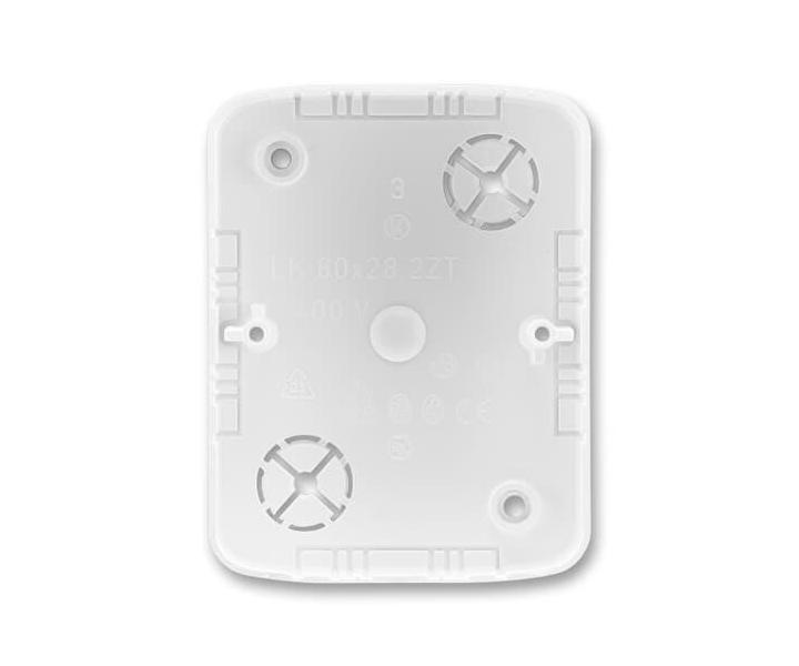 Krabice pro litov rozvod, pro dvojnsobnou zsuvku Kopos LK 80X28 2ZT_HB - bl