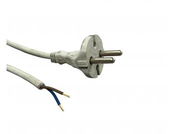 Flexo PVC ra 862101-2-51/2.20, 2x1, dutinky, rovn vidlice, ed, 2,2 m - II. jakost - popinn