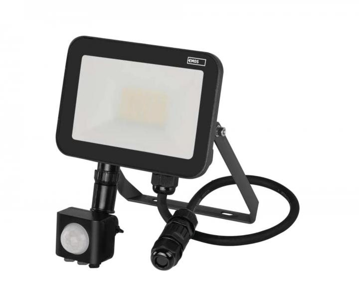 LED reflektor s pohybovm idlem Emos Inovo ZS2722, IP65, 20 W, neutrln bl