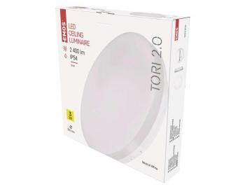 LED pisazen svtidlo TORI, kruhov bl 24W neutrln b., IP54 Emos ZM4322