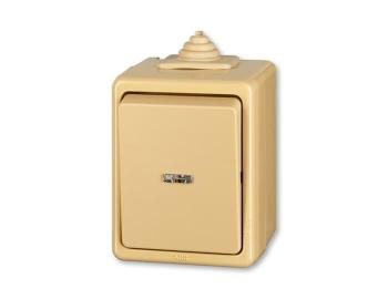 Pepna stdav, s irm przorem, se svorkou N, azen 6SSo, IP44 ABB Praktik 3553-25922 D - bov