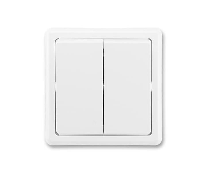 Pepna dvojit stdav, azen 6+6 ABB Classic 3553-52289 B1 - jasn bl
