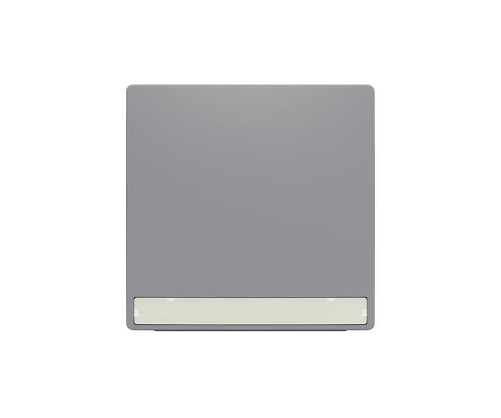 Kryt spnae jednoduch, s popisovm polem ABB Zoni 3559T-A00610 241 - ed