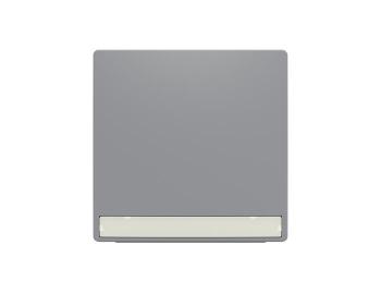 Kryt spnae jednoduch, s popisovm polem ABB Zoni 3559T-A00610 241 - ed