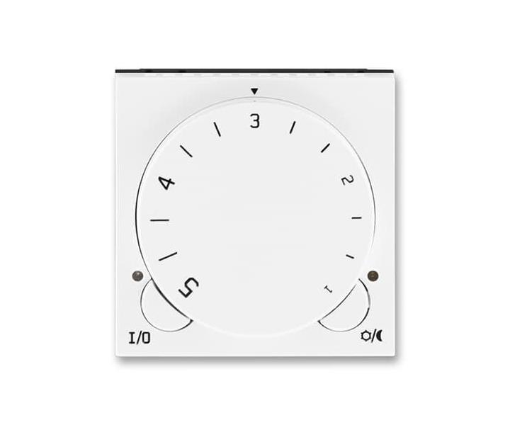 Termostat univerzln s otonm nastavenm teploty (ovl. jednotka) ABB Levit 3292H-A10101 03 - bl/bl